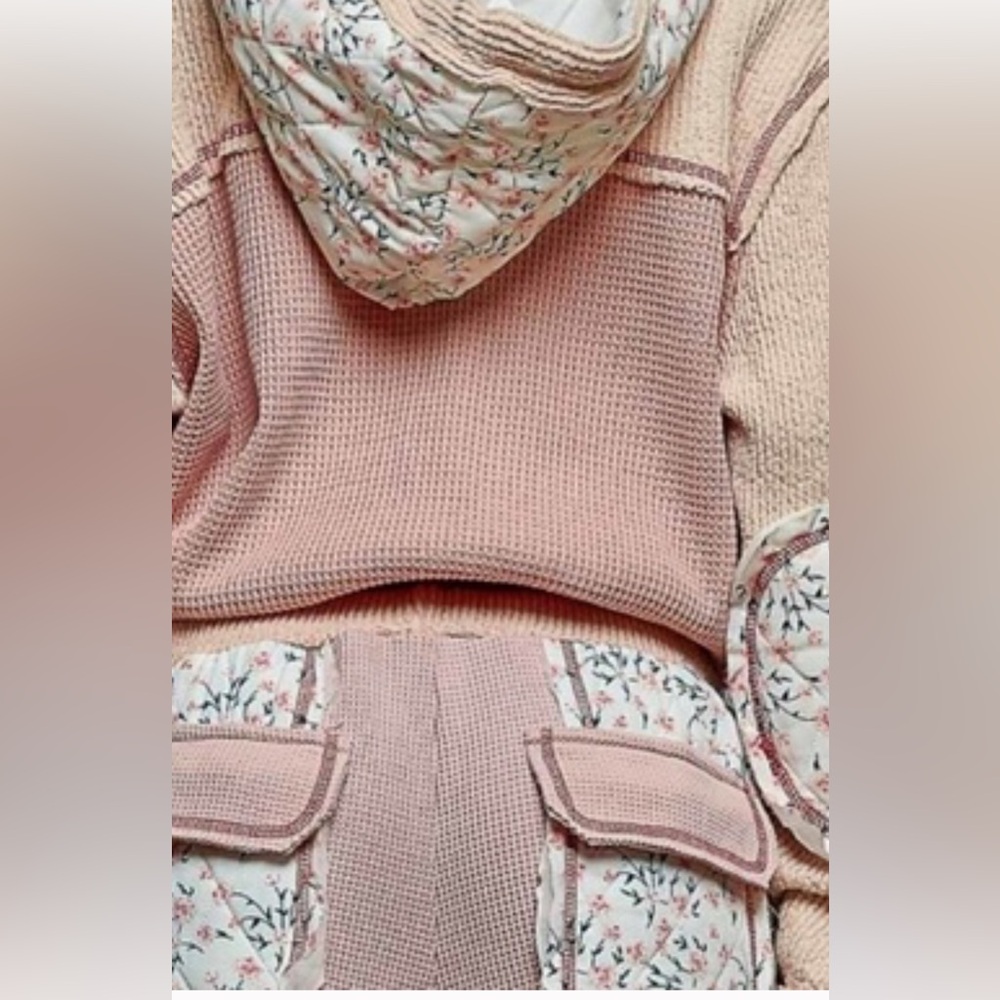 POL Pink and Cream Track Pants - Picture 5 of 8